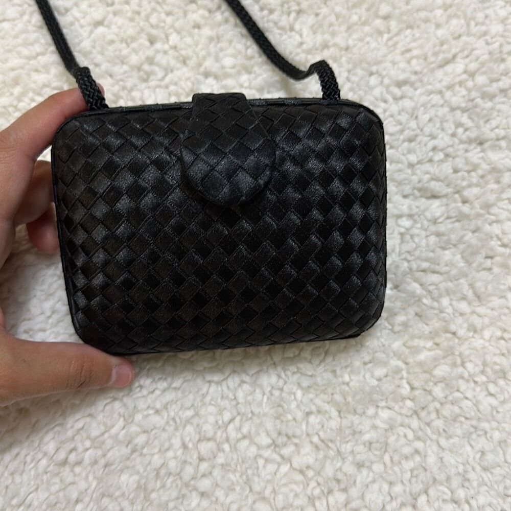 Vintage La Regale Black Crossbody and Clutch - Picture 4 of 10